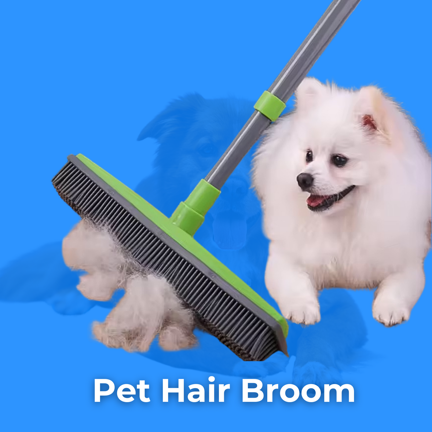Pet Hair Broom – Tierhaare weg in Sekunden!