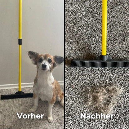 Pet Hair Broom – Tierhaare weg in Sekunden!